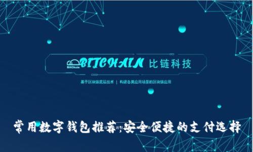 常用数字钱包推荐:安全便捷的支付选择
